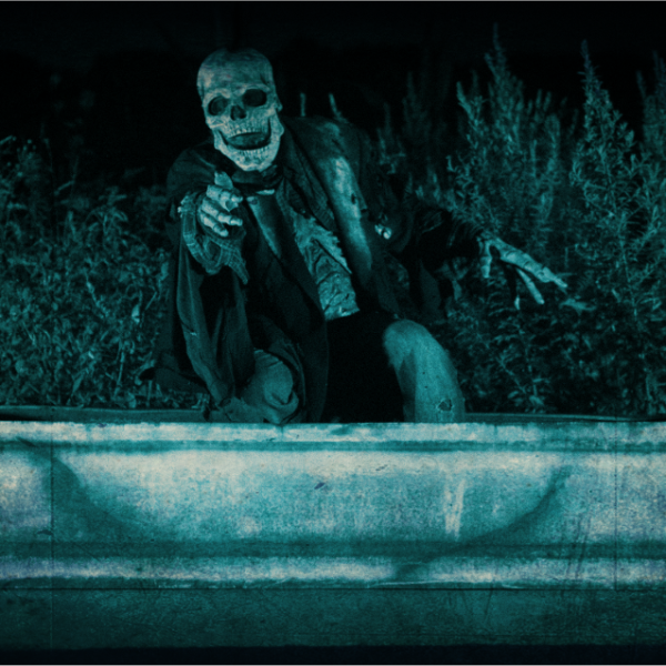 Hayride Cemetery Casket